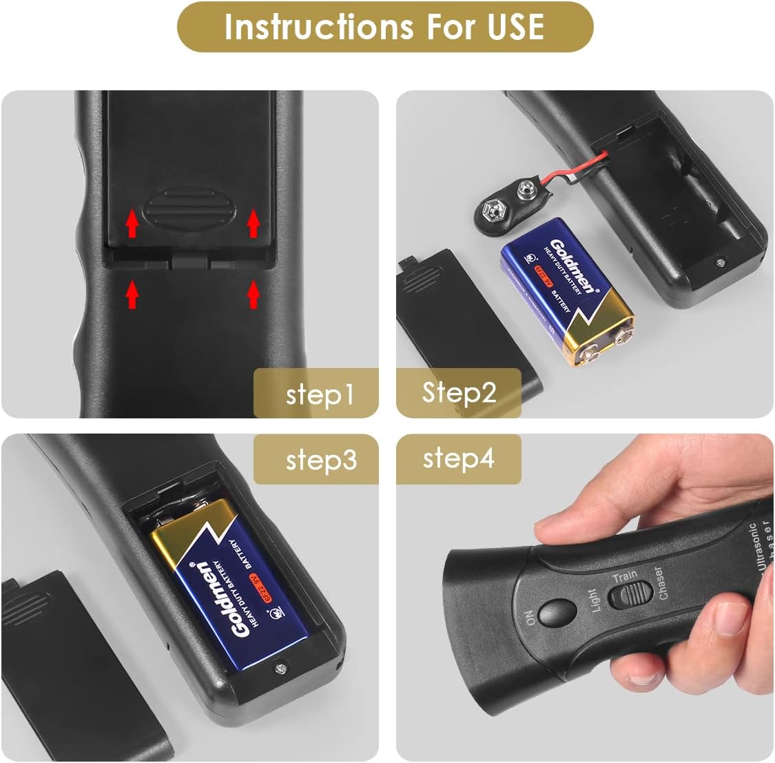 PAWsitive Trainer™ Ultrasonic Dog Bark Control & Training Device
