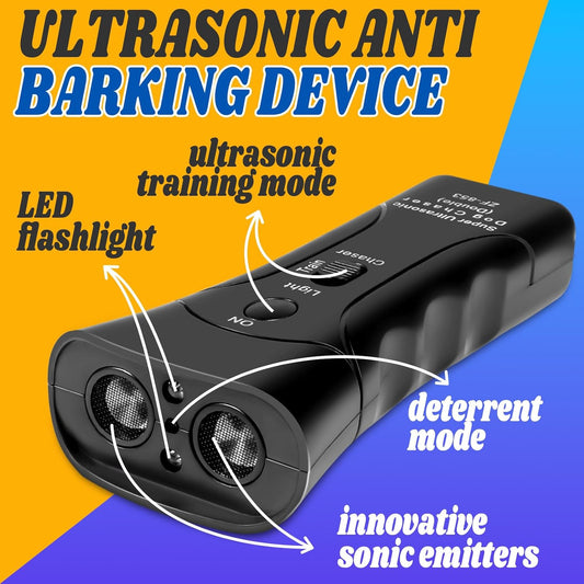 PAWsitive Trainer™ Ultrasonic Dog Bark Control & Training Device