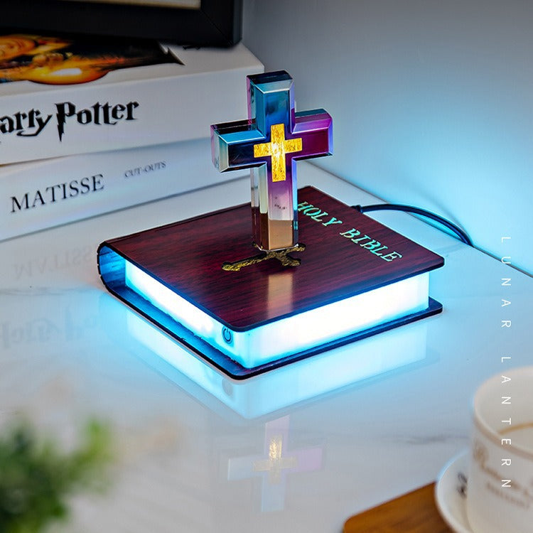 Heavenly Hover: Magnetic Floating Cross