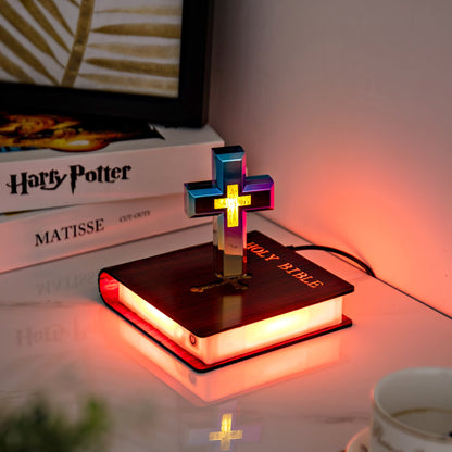 Heavenly Hover: Magnetic Floating Cross